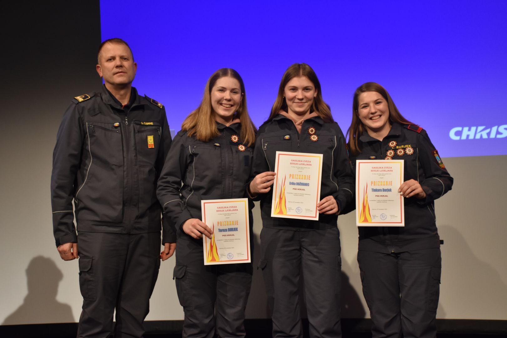 Podelitev bronastih značk